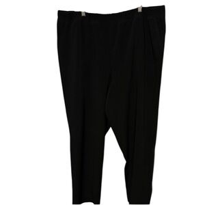 St. John Black Pants with Yellow Tag